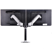 Aluminum Alloy Sit Stand Double China Lcd Monitor Arm Dual Bracket